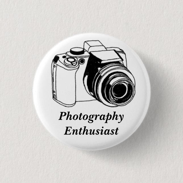 Fotografie-Enthusiast Button (Vorderseite)