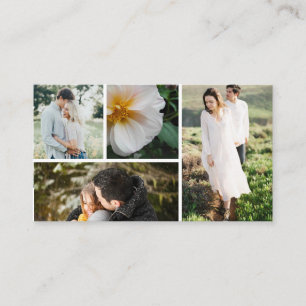 Fotografie-Geschäft Mehrere Fotos Visitenkarte