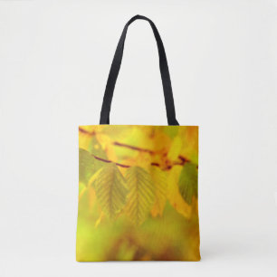 Fotografie - Herbstbiech-Blätter + Ihre Ideen Tasche