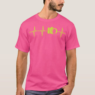 Fotografie Herzschlag Für Fotografen T-Shirt