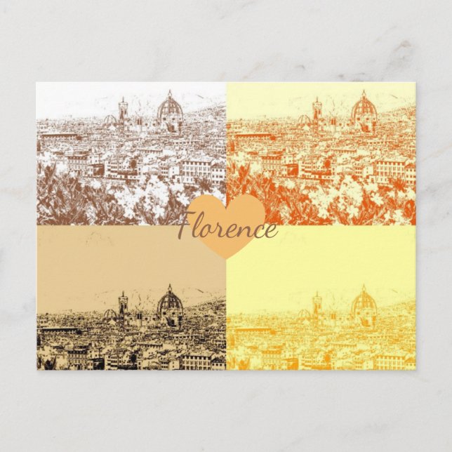 Fotografie in Italien nach Maß Postkarte (Vorderseite)