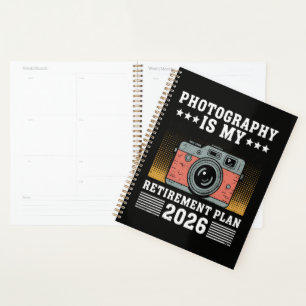 Fotografie ist mein Rentenplan 2026 Planer