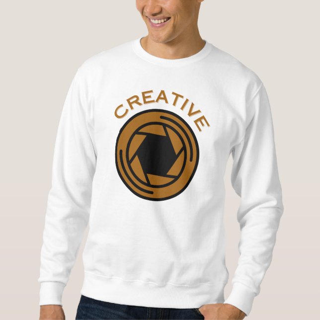 Fotografie Kreatives Cooles Fotografiedesign Sweatshirt (Vorderseite)