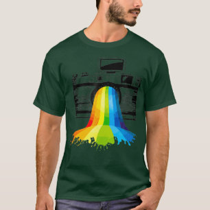 Fotografie Kunstkamera Rainbow Fotograf T-Shirt