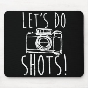 Fotografie, lass uns Fotos machen, lustige Kamera, Mousepad