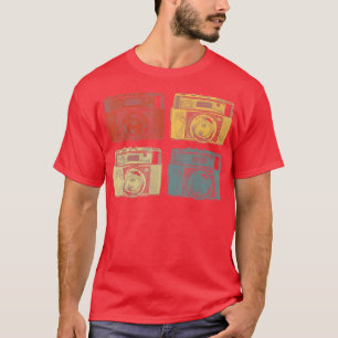 Fotografie Lover Vintag Fotograf Retro Camer T-Shirt