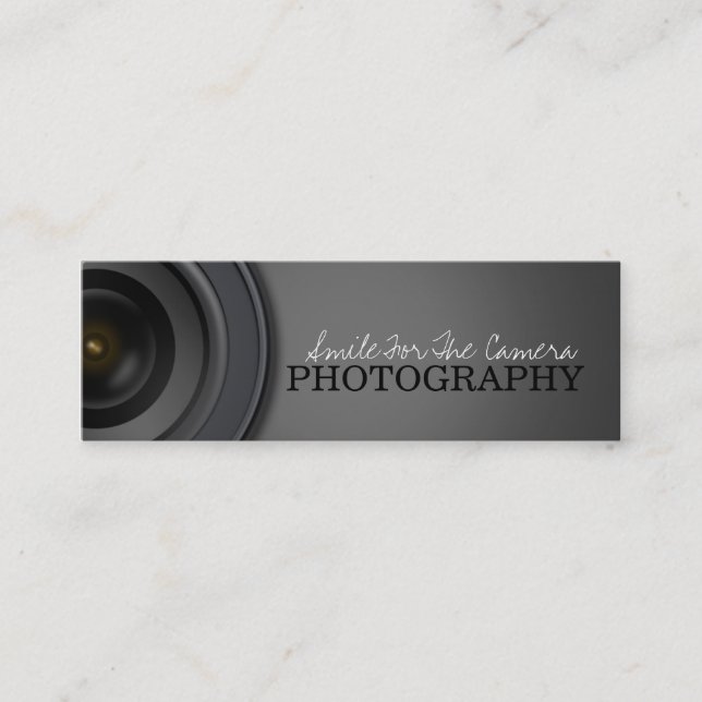 Fotografie Mini Visitenkarte (Vorderseite)