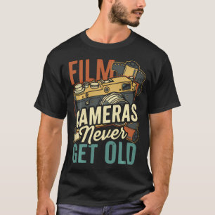Fotografie mit Vintage-Kamerasammler T-Shirt