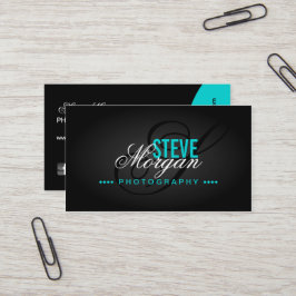 Fotografie-Monogramm Visitenkarte