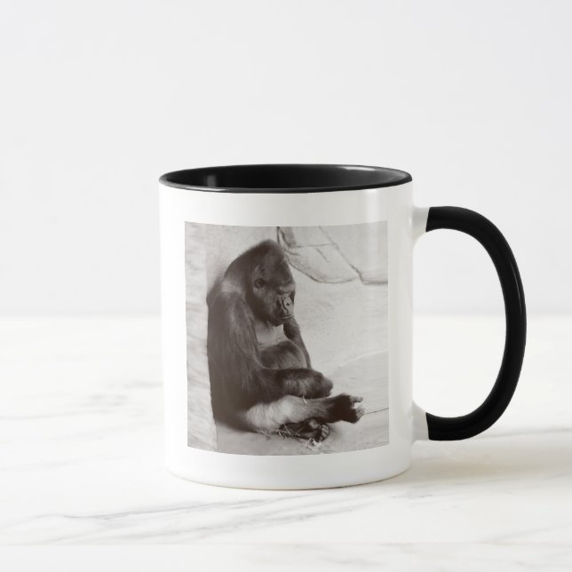 Fotografie SchlafGorilla Tasse (Rechts)