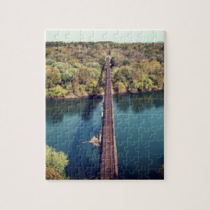 Fotografie Vintage Eisenbahnschiene Landschaft