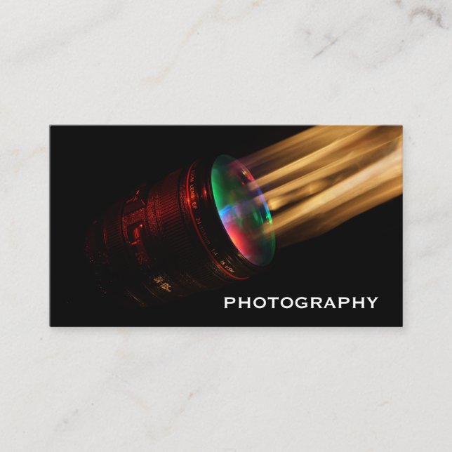 Fotografie Visitenkarte (Vorderseite)