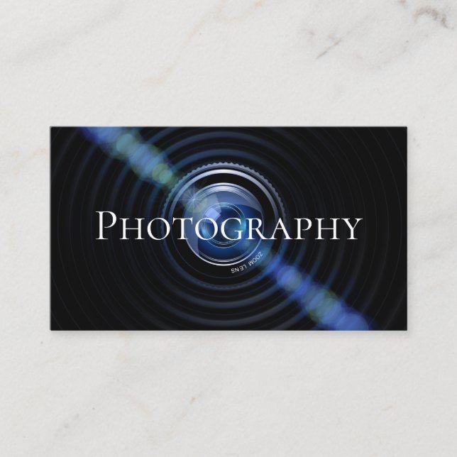 Fotografie Visitenkarte (Vorderseite)
