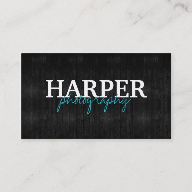 Fotografie Visitenkarte (Vorderseite)