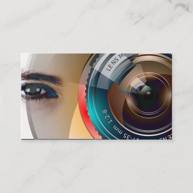 Fotografie Visitenkarte (Vorderseite)