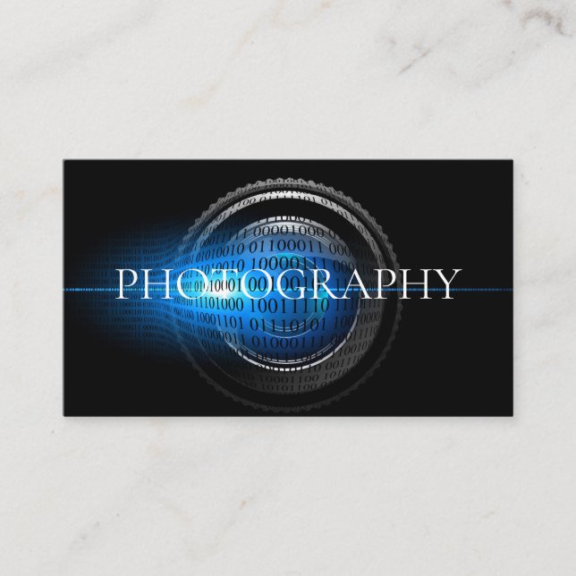 Fotografie Visitenkarte (Vorderseite)