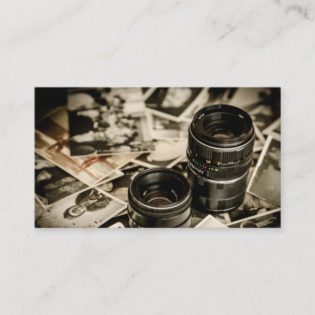 Fotografie Visitenkarte (Vorderseite)