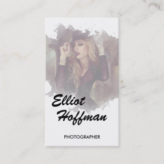 Fotografie-Visitenkarte Visitenkarte
