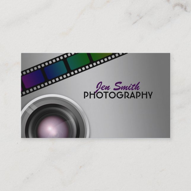 Fotografie-Visitenkarten Visitenkarte (Vorderseite)