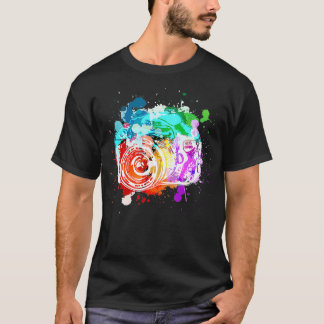 Fotografie von Aquarellbildern T-Shirt