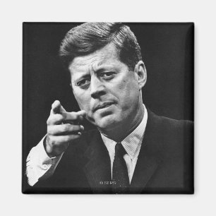 Fotografie von John F. Kennedy 3 Magnet