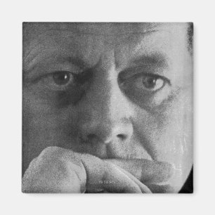 Fotografie von John F. Kennedy Magnet