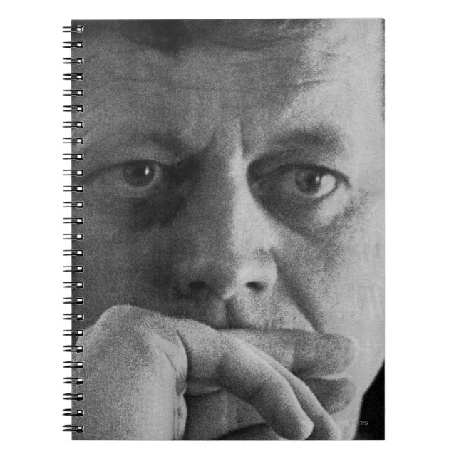 Fotografie von John F. Kennedy Notizblock (Vorderseite)