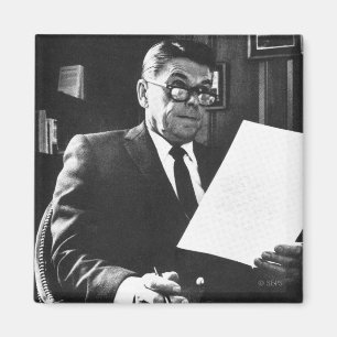 Fotografie von Ronald Reagan Magnet