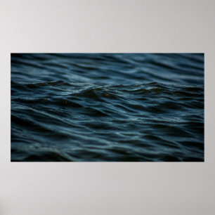 Fotografie von Wasserkörpern Poster