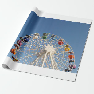 Fotografie von Würmern-Brillenrad Geschenkpapier