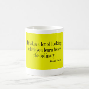 Fotografie zitiert Tasse