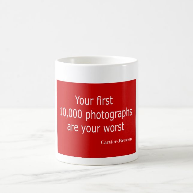 Fotografie zitiert Tasse (Mittel)