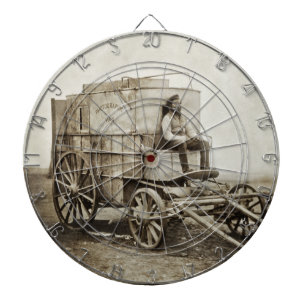 Fotografiewagen von Roger Fenton Photo-Realismus Dartscheibe