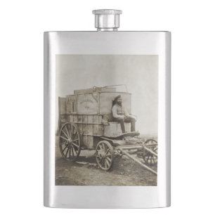 Fotografiewagen von Roger Fenton Photo Realismus Flachmann