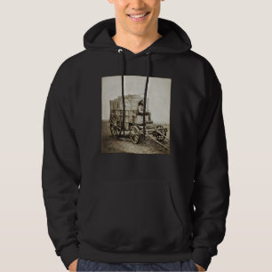 Fotografiewagen von Roger Fenton Photo Realismus Hoodie