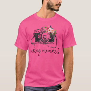 Fotografin Erinnerungen Schaffen Liebe Fotografie T-Shirt