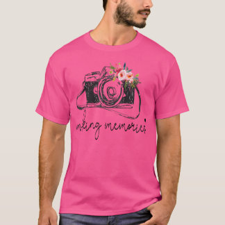 Fotografin Erinnerungen Schaffen Liebe Fotografie T-Shirt