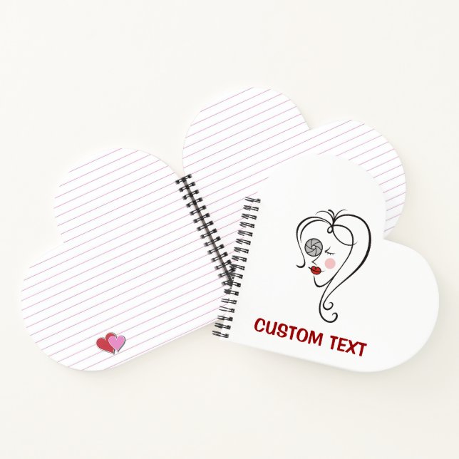 Fotografin Notizbuch (Innenseite)