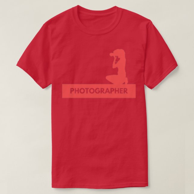 Fotografin T-Shirt (Design vorne)