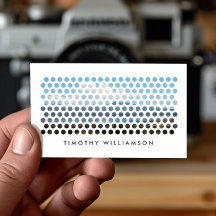 FOTOGRAFISCHE KREISEPATTER IN WEISS (Horizontal)