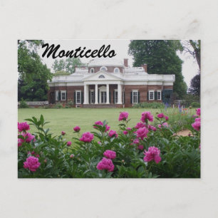 Fotografische Monticello-Postkarte Postkarte
