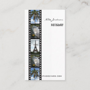 FOTOGRAFISCHE Visitenkarten-Foto-Vorlage Visitenkarte