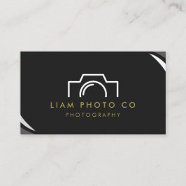Fotografy Business Cards Minimalistisch Fotograf Visitenkarte