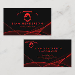 Fotografy Business Cards Stilvolle Fotografen Visitenkarte