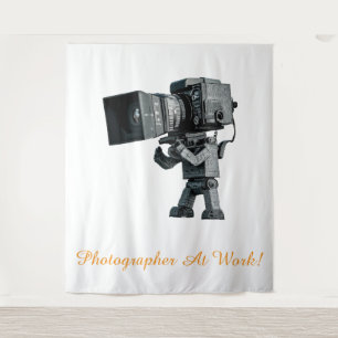 Fotografy Robot Tapestry Wandteppich