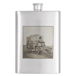 Fotografy Wagon Roger Fenton Foto Realism Flachmann