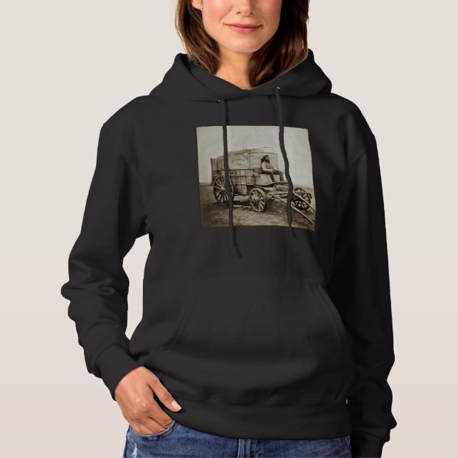 Fotografy Wagon Roger Fenton Foto Realism Hoodie (Vorderseite)