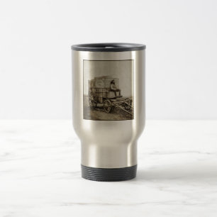 Fotografy Wagon Roger Fenton Foto Realism Reisebecher