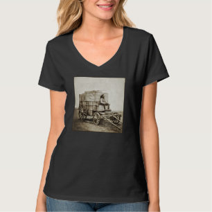 Fotografy Wagon Roger Fenton Foto Realism T-Shirt