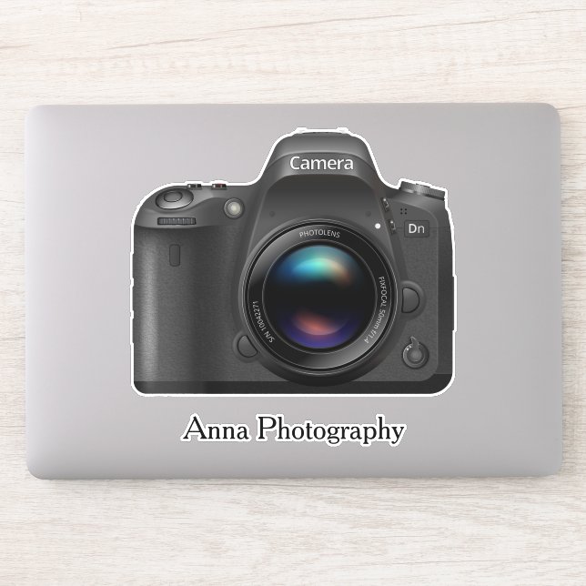 Fotokamera-Design-Kontaktsticker Aufkleber (Computer)